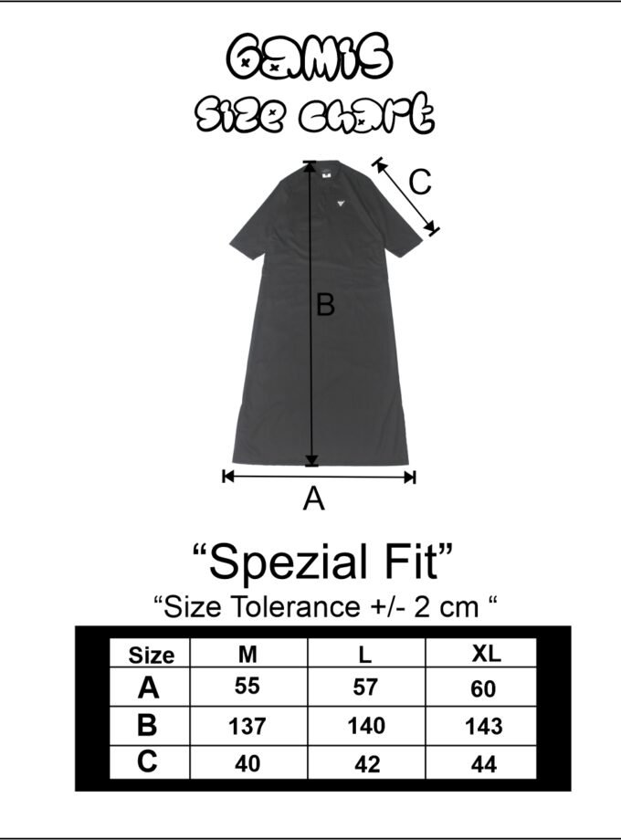 Wild Pleasure - Gamis Streetwear Basic V.1 Jubah Pria