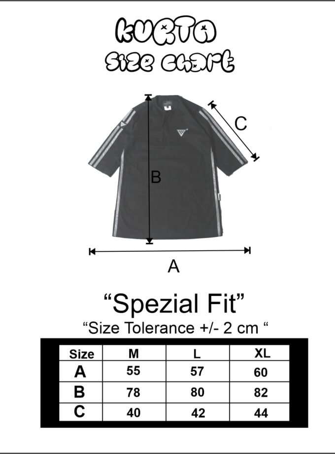 Wild Pleasure - Kurta V.1 Reflektif Pria Muslim Street Wear